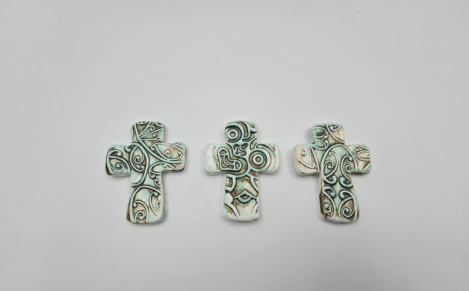 Set of three crosses