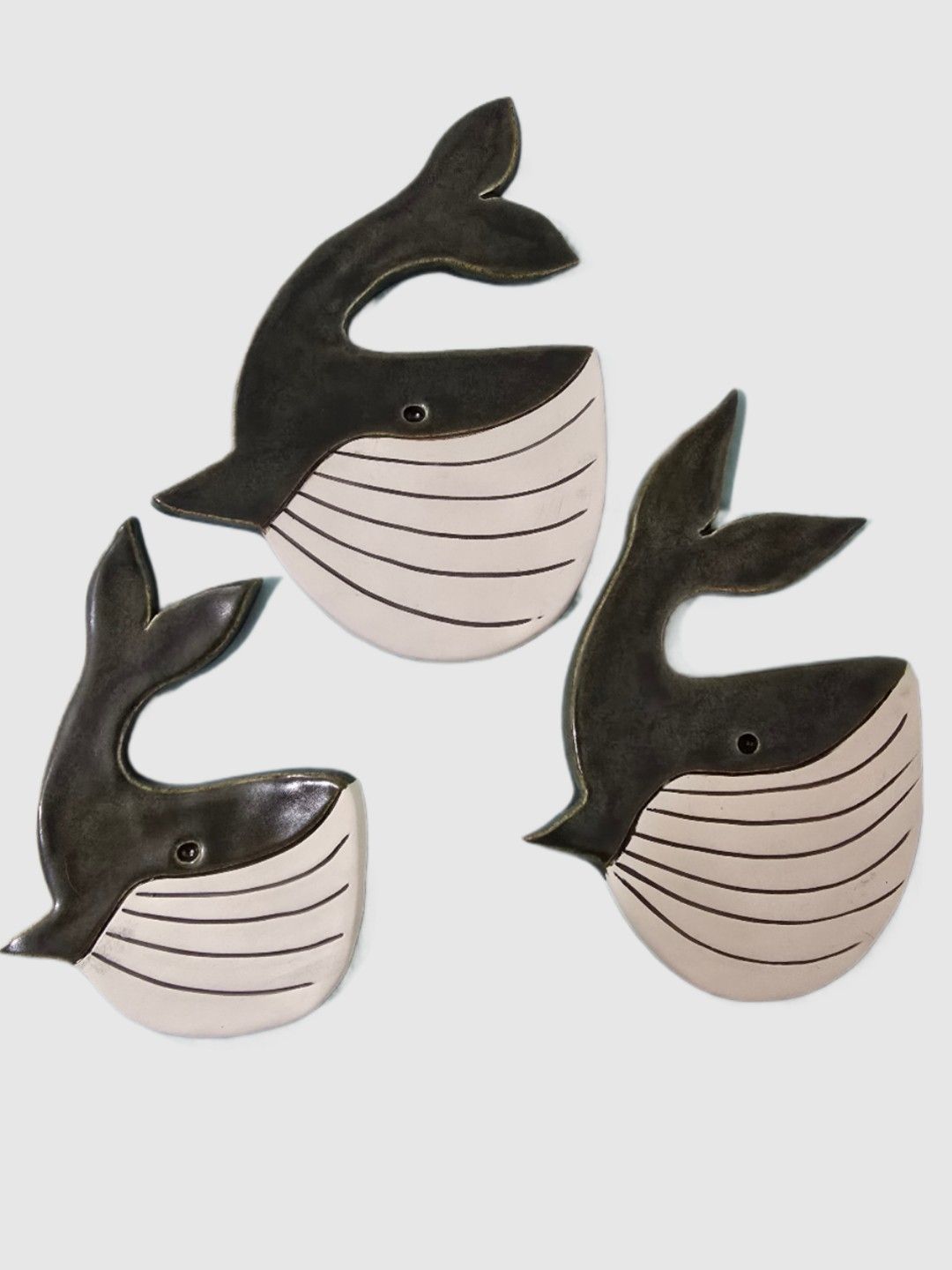 Whales #2  Set of Three