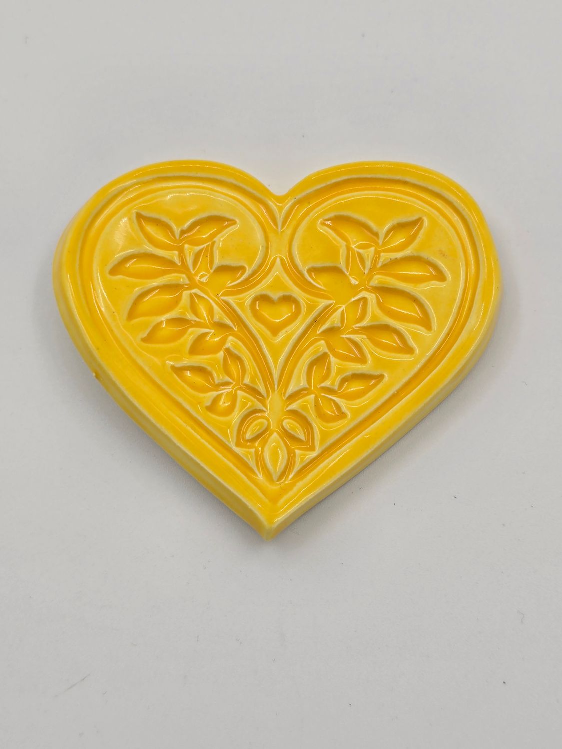 Patterned  leaf Heart