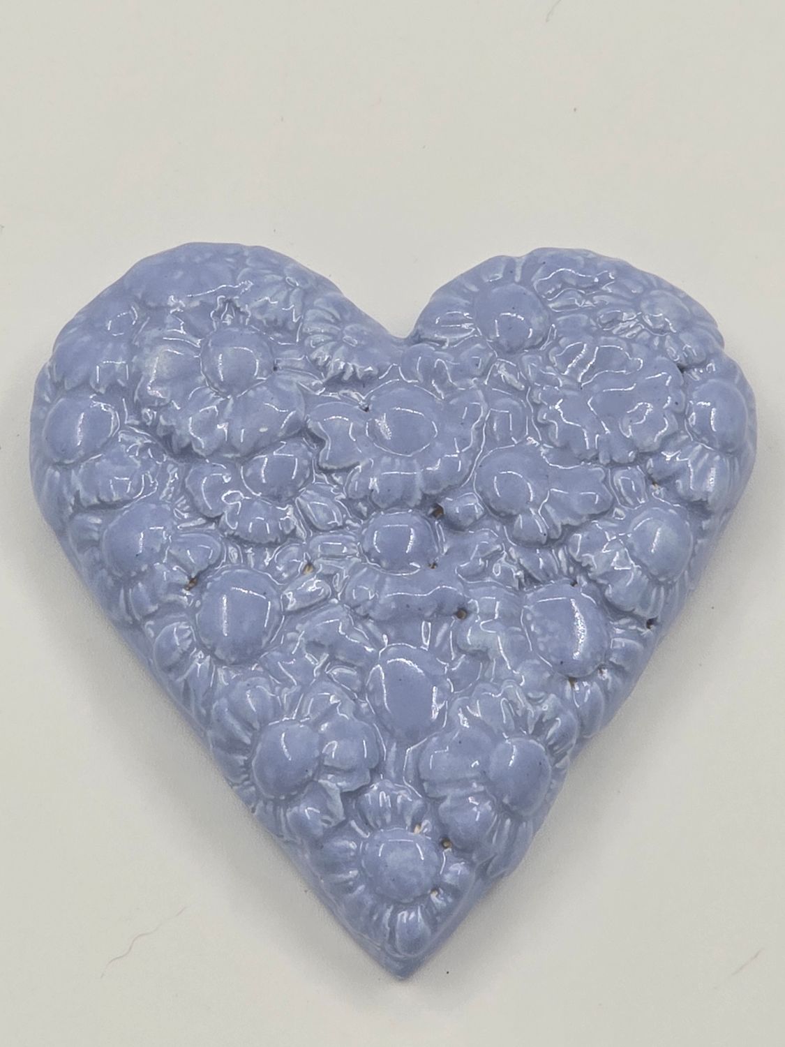 Small Lavender  flower heart