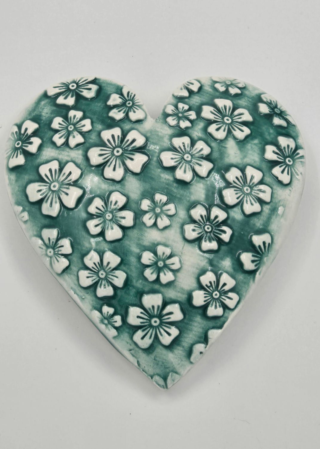 Flower heart green