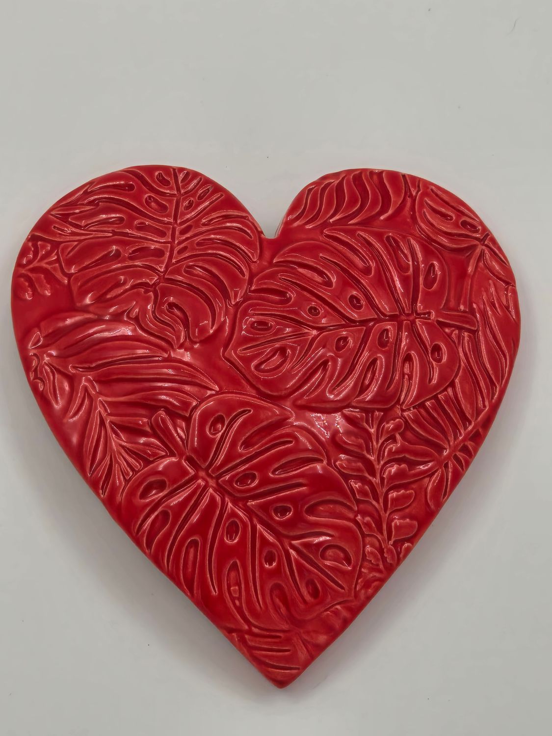 Red Leaf  heart