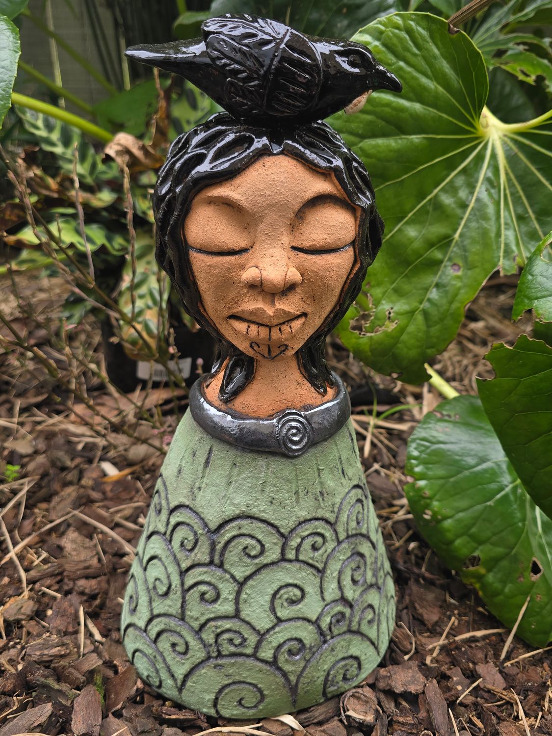 Lady with Tui