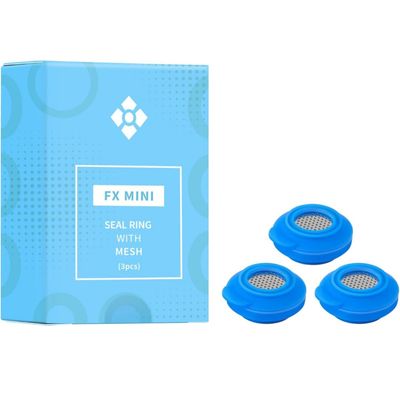 WOLKENKRAFT FX MINI Dichtungsringe mit Sieb - 3 Stk. Set