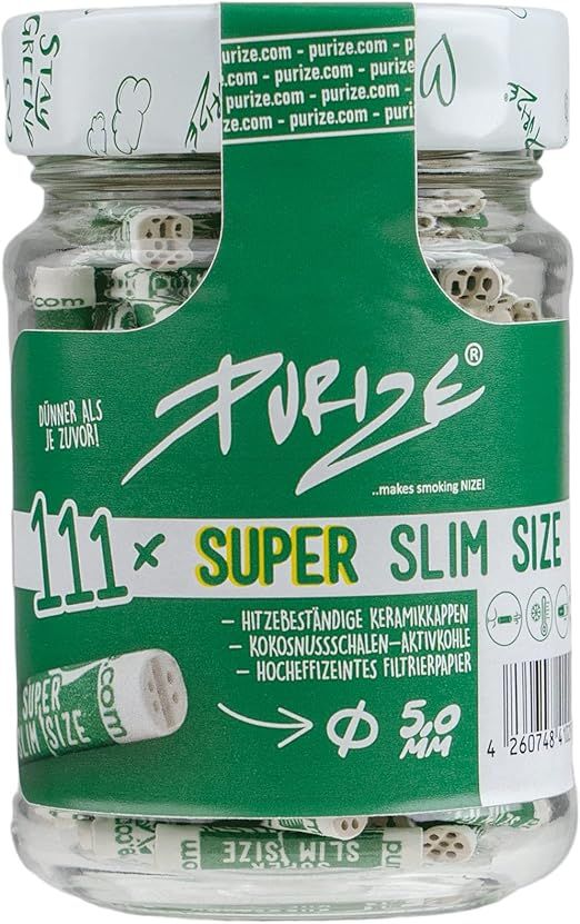 PURIZE® 111 SUPER Slim Aktivkohlefilter