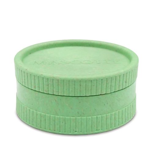 Mascotte® Hanf Grinder Grün 40mm | Kompakte Mühle |  2-Teiliges Set