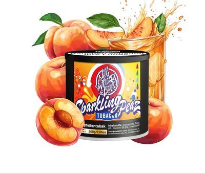 187 Shisha Tabak 200g - Sparkling Peaz