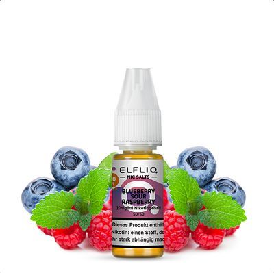 ​Elfliq by Elfbar - E-Liquid - Blue Sour Raspberry