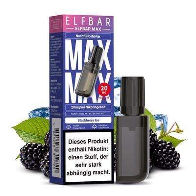 Elfbar MAX - Pod - Blackberry Ice