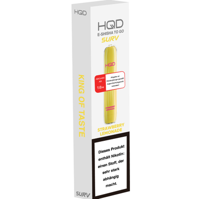 HQD Surv - Einweg Vape - Strawberry Lemonade