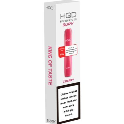 HQD Surv - Einweg Vape - Cherry