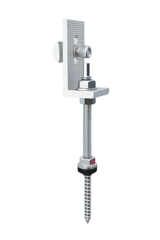 MIBET HANGER BOLT WITH L FEET KIT (STEEL PURLIN)