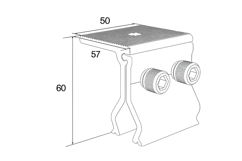 MIBET KLIP LOK 18KIT WITH L FEET 80 MM.