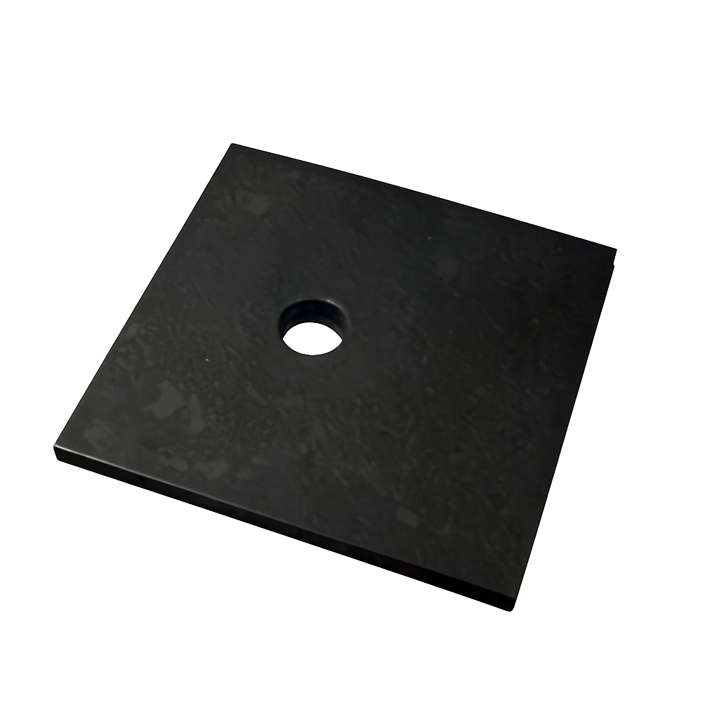 MIBET EPDM RUBBER FOR L FEET 38*38*2 MM.