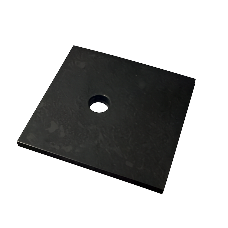 MIBET EPDM RUBBER FOR L FEET 38*38*2 MM.