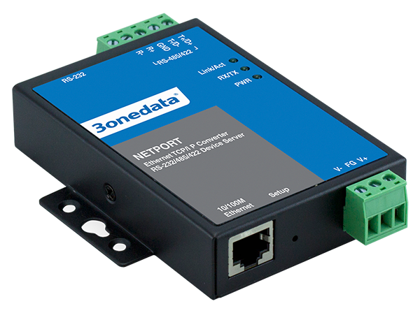 3ONEDATA CONVERTER NP301 LAN TO RS-232/485/422
