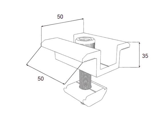 MIBET MID CLAMP KIT 30 MM.
