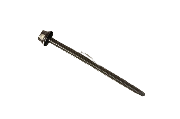 MIBET METAL SCREW HEX HEAD L120 MM. SS304 (5-SET/PACK)