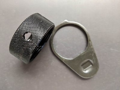 T91 Buffer Tube Lock Nut / End Plate T91 Buffer Tube Lock Nut / End Plate