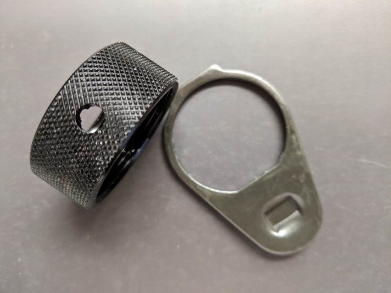 T91 Buffer Tube Lock Nut / End Plate T91 Buffer Tube Lock Nut / End Plate