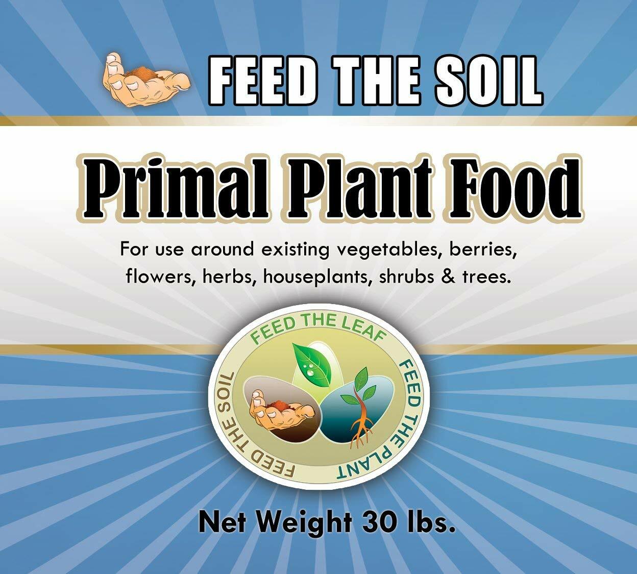 Primal Plant Food - Bulk Without the Fancy Jar, 30 lbs. 00002