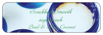 SCRUBBED SMOOTH 8OZ Sugar Scrub SCRUBBED SMOOTH 8OZ Sugar Scrub