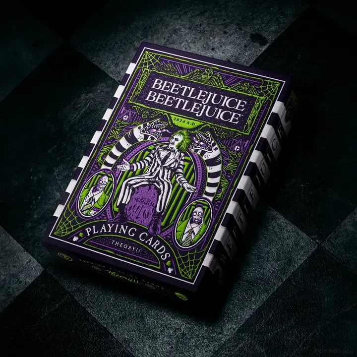 theory11 Beetlejuice Playing Cards
