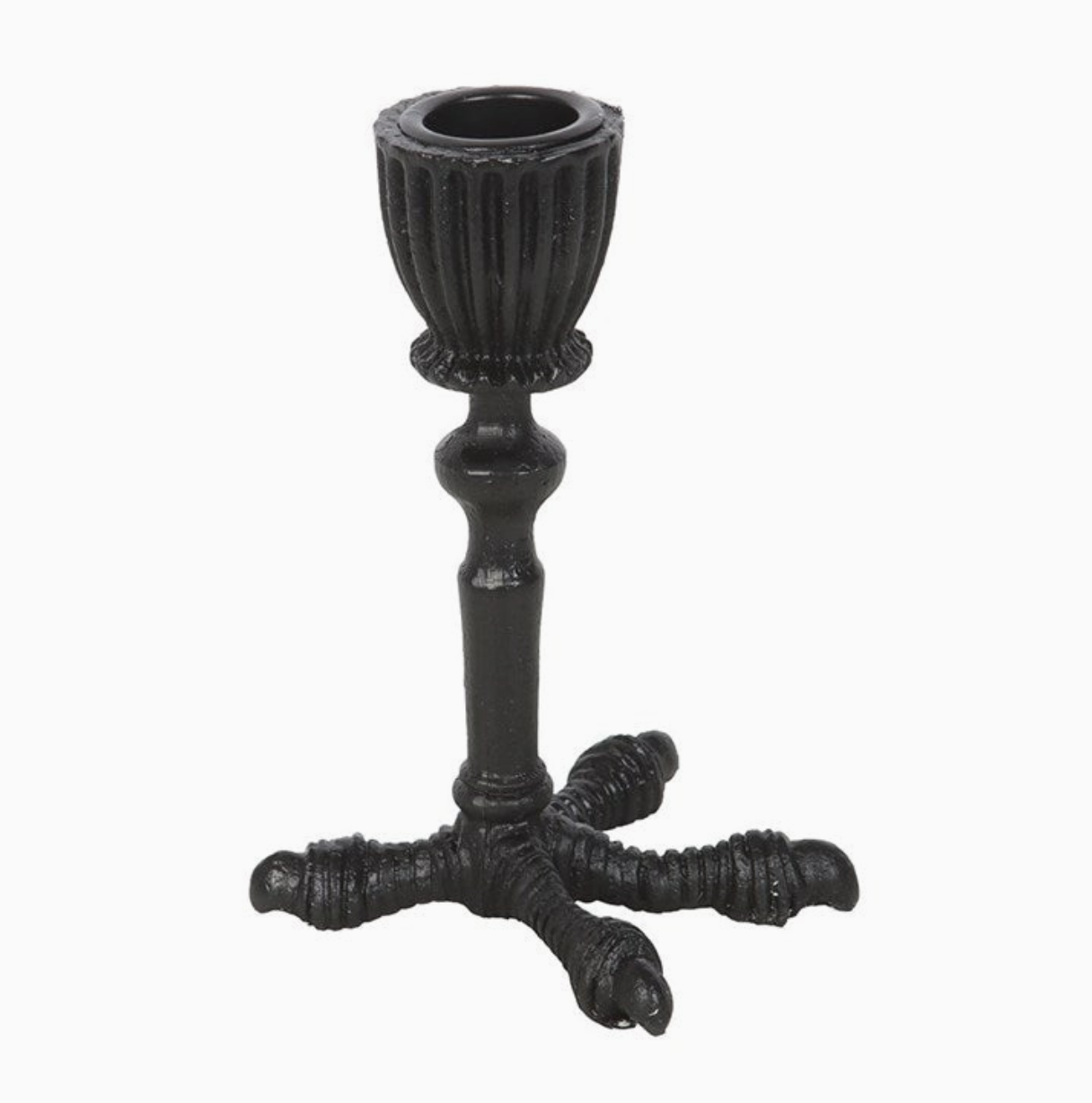 Raven Claw Taper Candle Holder
