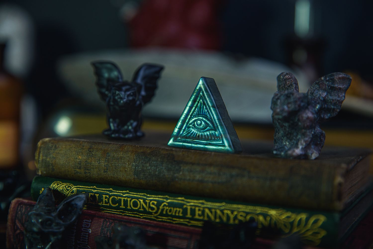 Carved Crystal Figurines