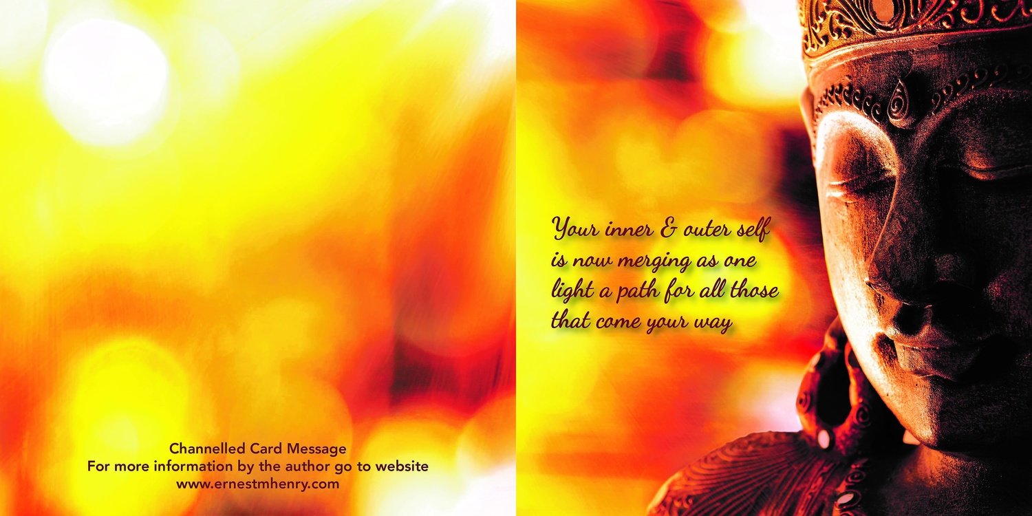 Inspirational channelled message card - Your self Inspirational channelled message card - Your self