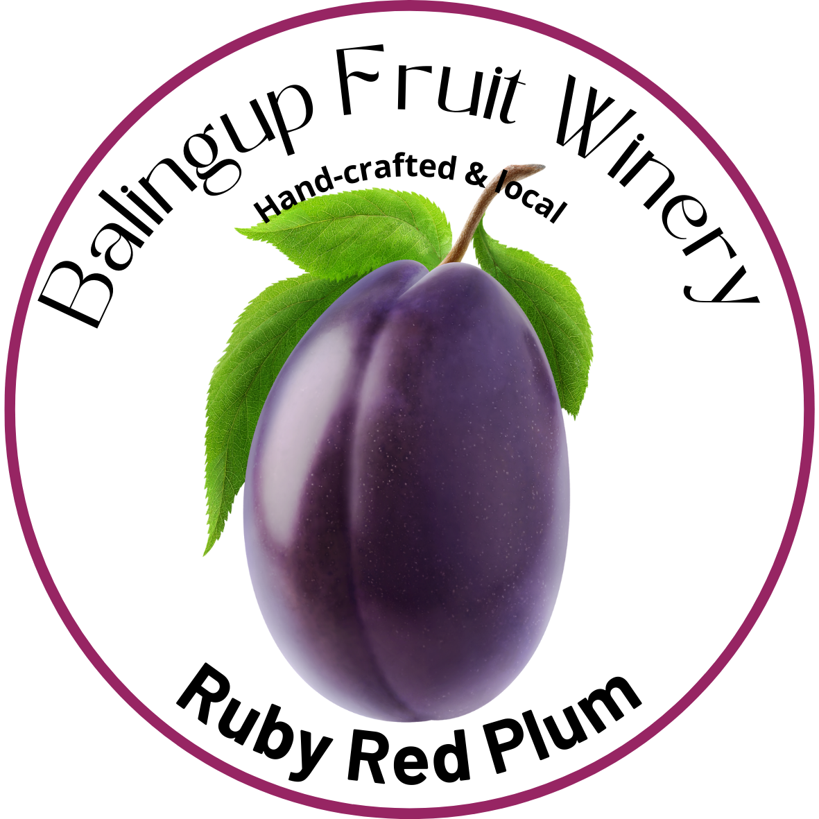 Ruby Red Plum Port