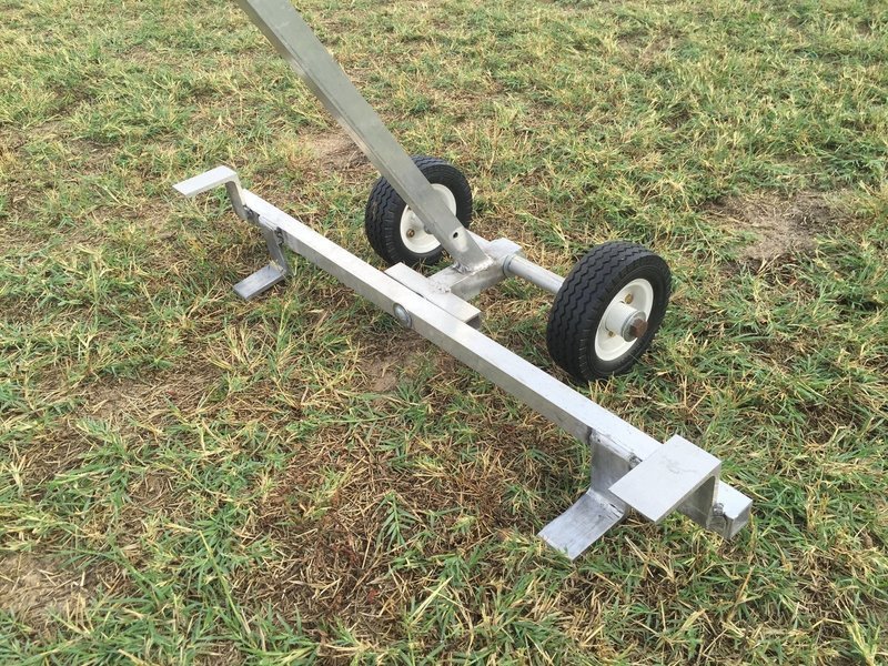 A-Frame Mover with attaching A-Frame Wheels
