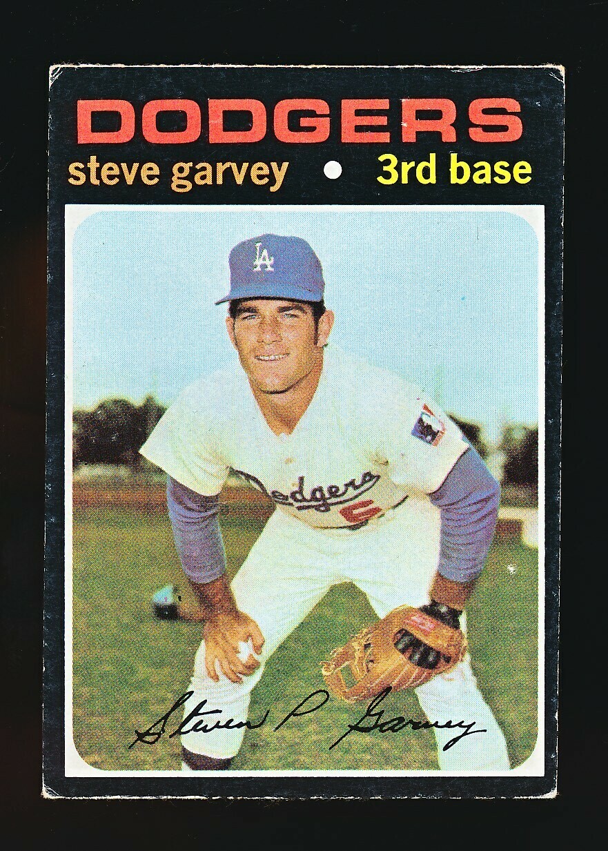 1971 Topps STEVE GARVEY RC #341 EX RAW - No Creases
