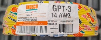 Cable GPT 14AWG AMARILLO
