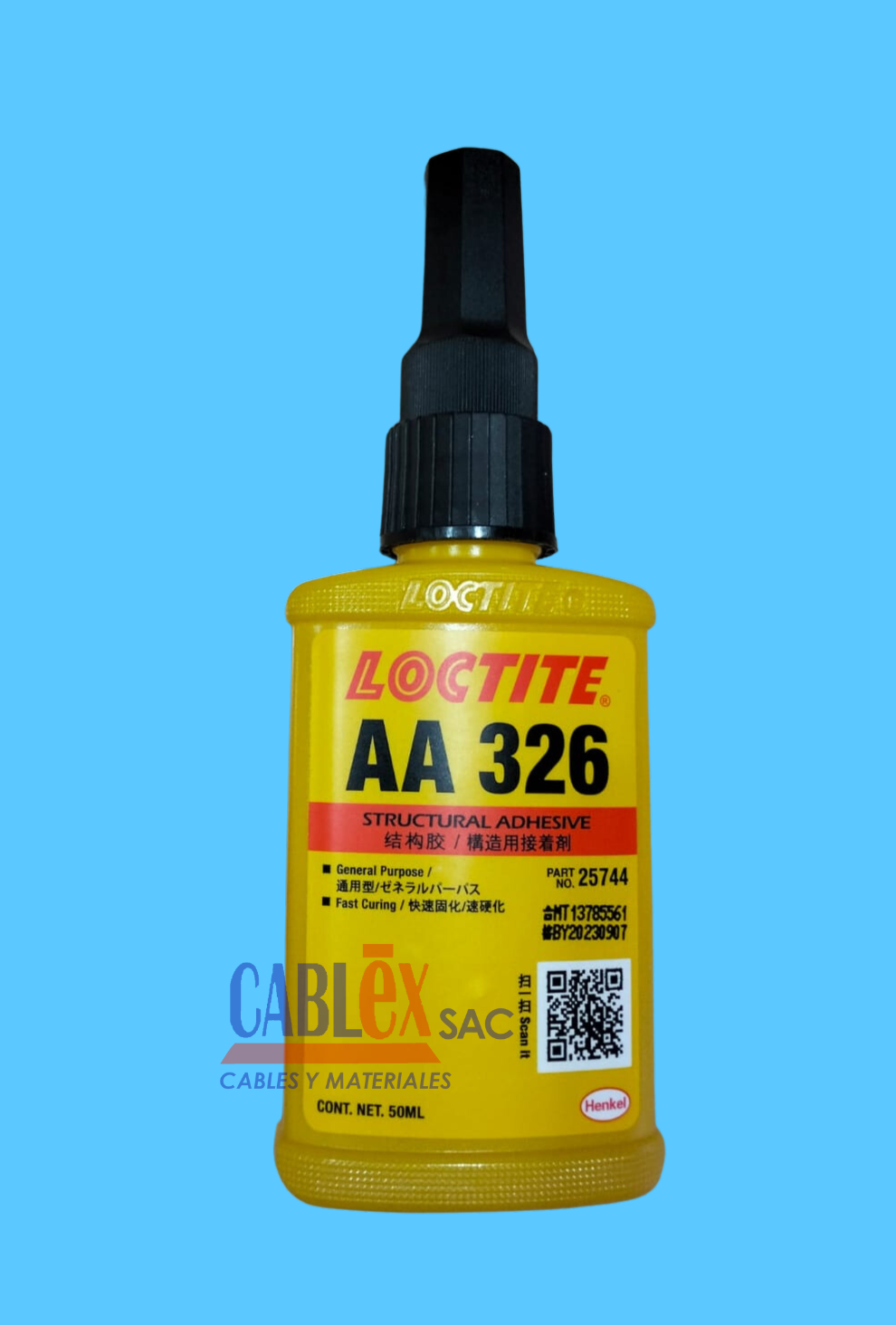adhesivo loctite AA 326
