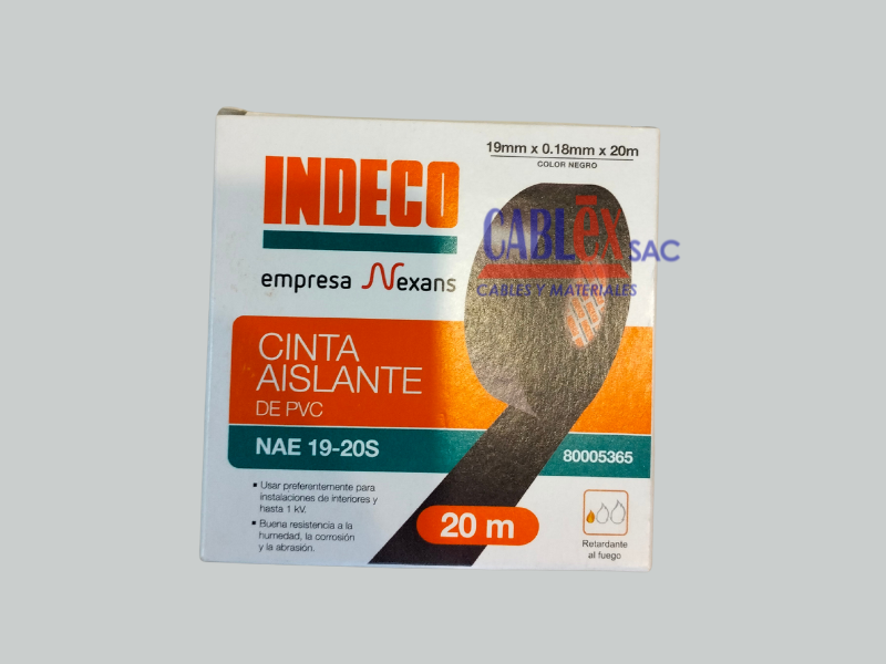 CINTA AISLANTE INDECO NEGRA