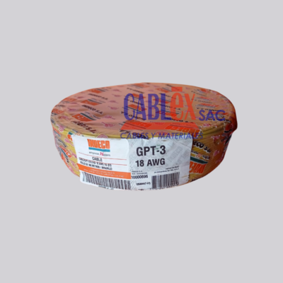 Cable GPT 18AWG Amarillo