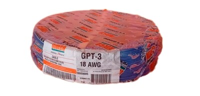 Cable GPT 18AWG AZUL