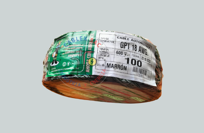 GPT 18 AWG MARRON ELCOPE