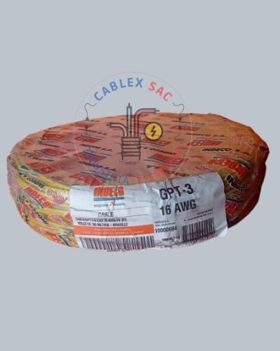 CABLE GPT 16 AWG AMARILLO