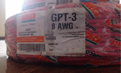 CABLE GPT 8 AWG ROJO