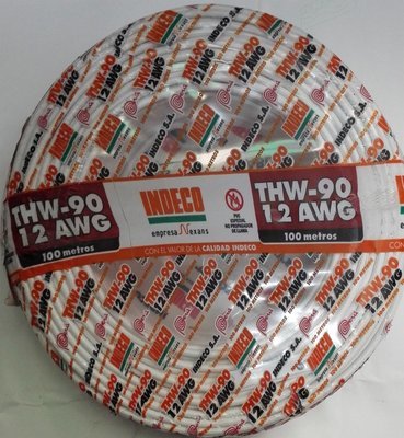 Cable THW90 12AWG