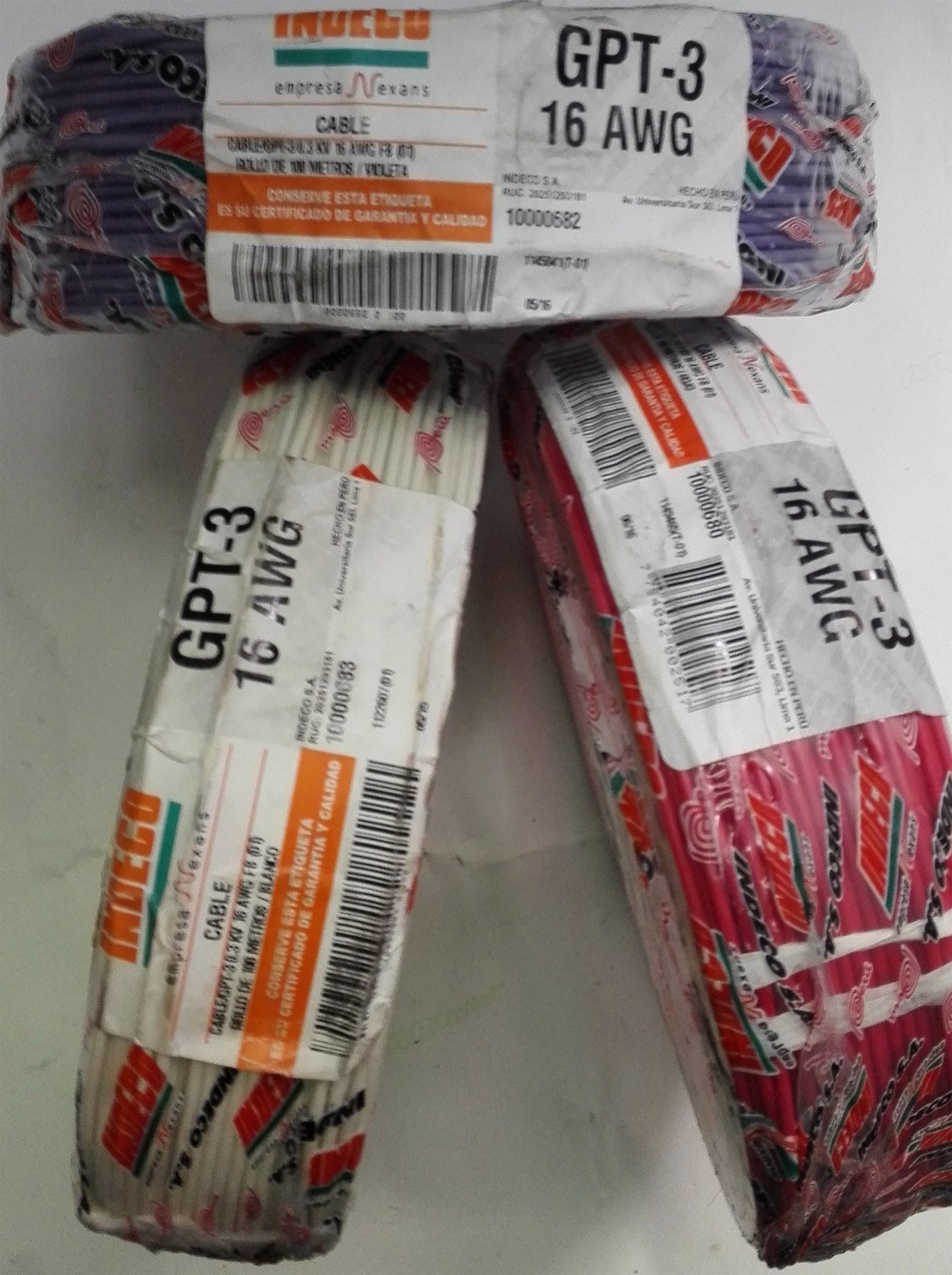 Cable GPT 16AWG INDECO