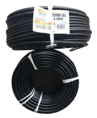 Cable THW90 4AWG