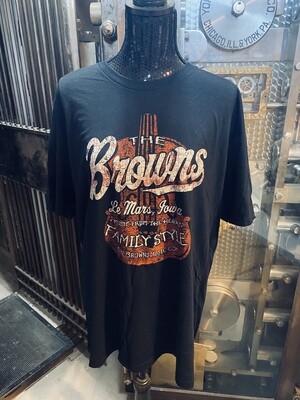 Browns Vintage Violin T-shirt