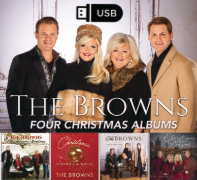 USB - 4 Christmas Albums by The Browns