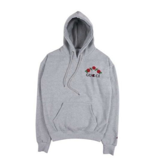 champion and gucci hoodie