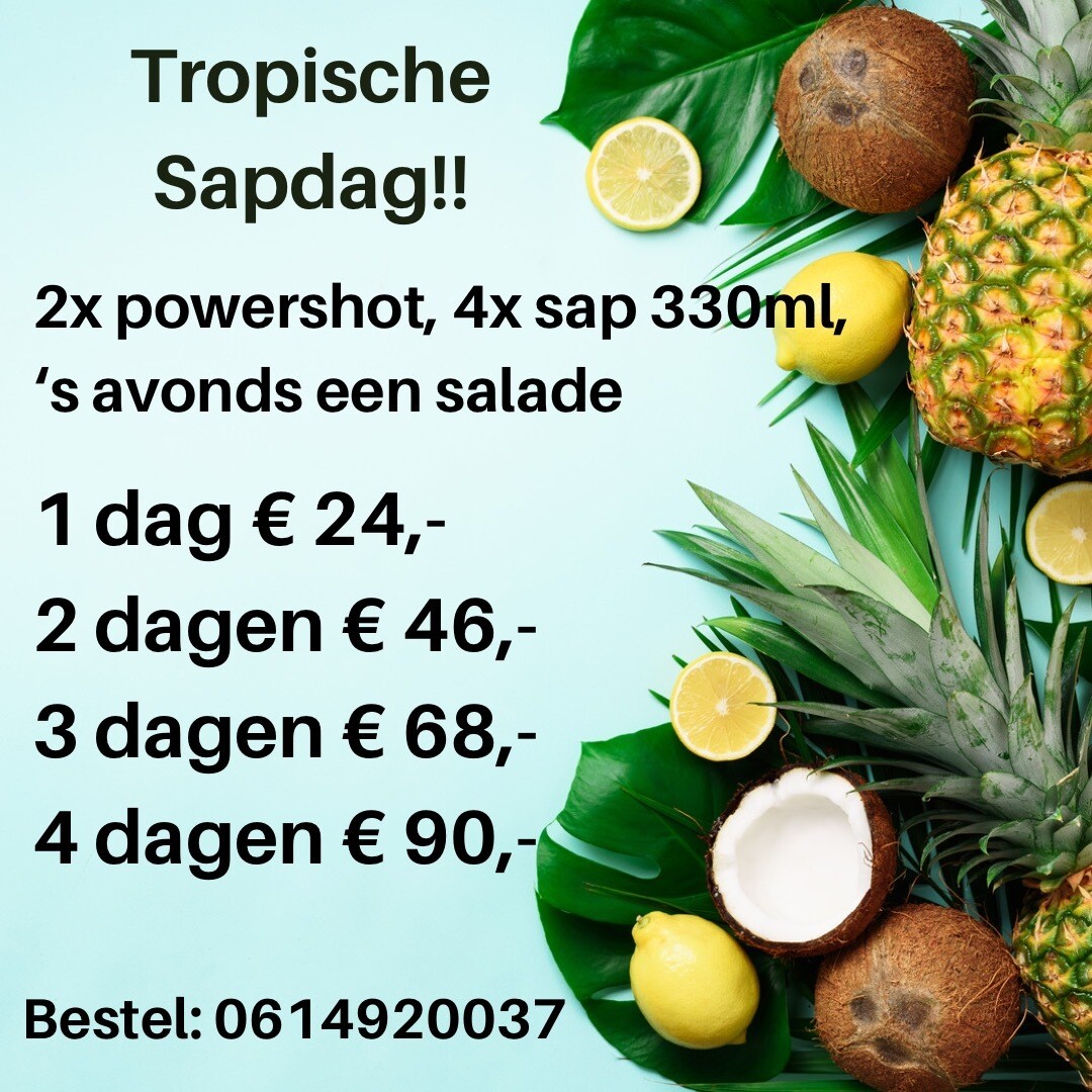 Tropische Sapdag Tropische Sapdag