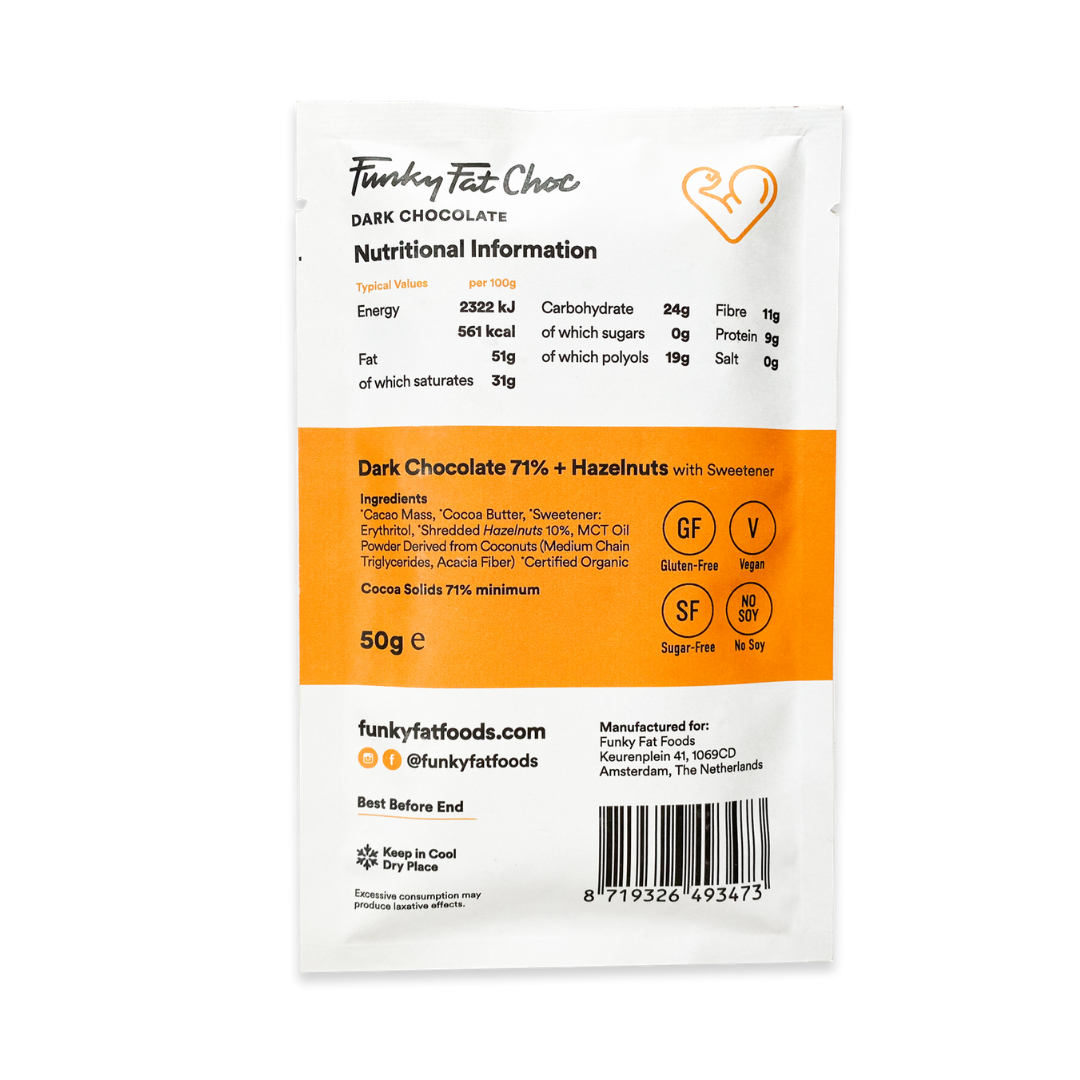 Keto Reep FFF Hazelnoot Keto Reep FFF Hazelnoot