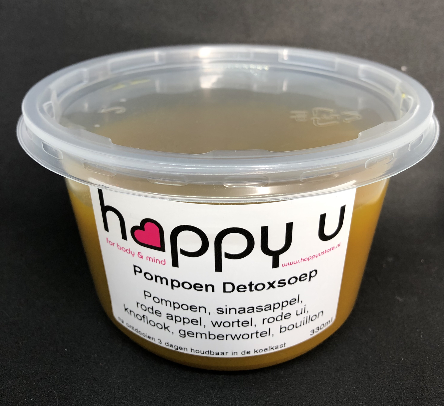 Detoxsoep Pompoen 350ml Detoxsoep Pompoen 350ml
